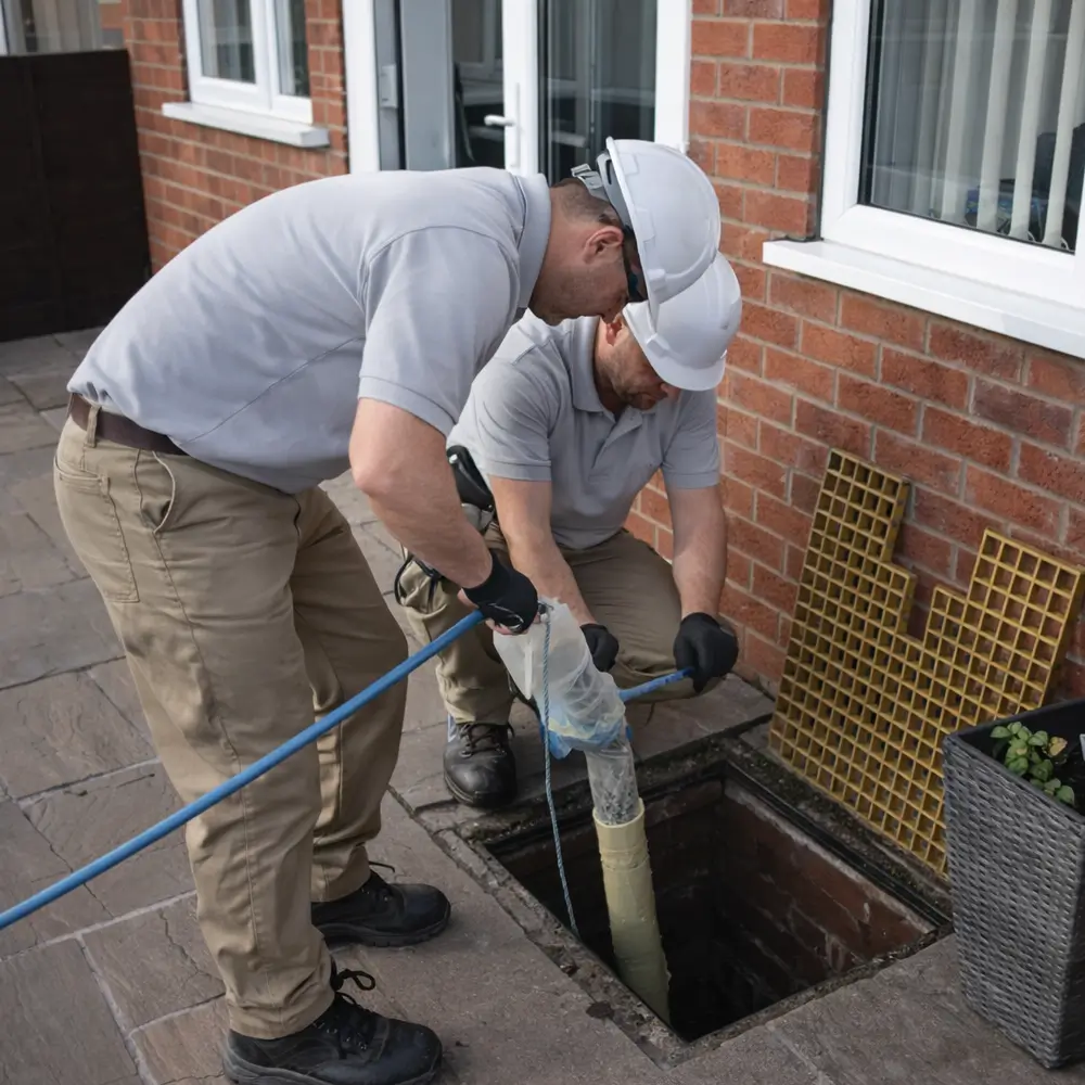 Blocked drain repair service in Greenwich